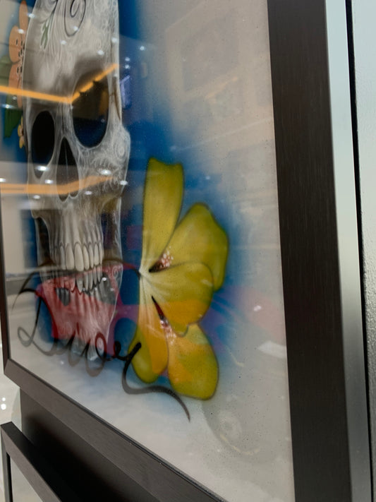 Dior skull painting buy