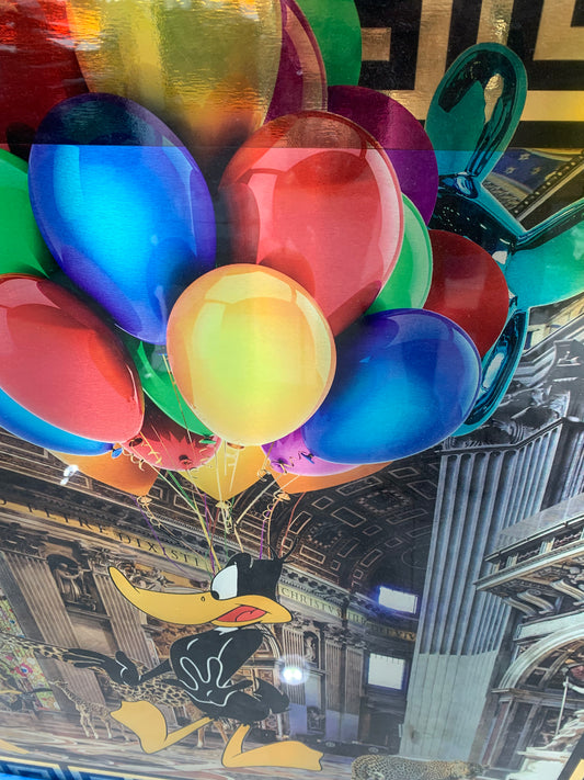 Glosy wall art painting