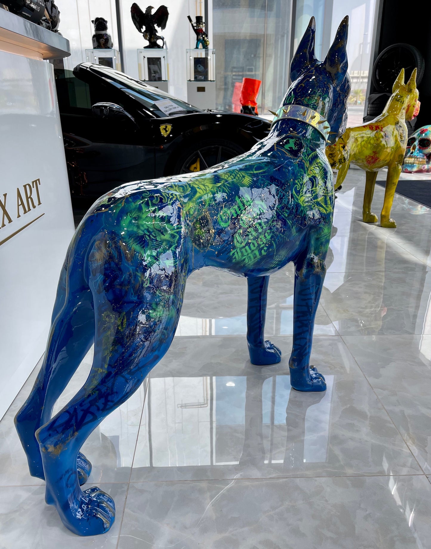 luxury art gallery Dubai