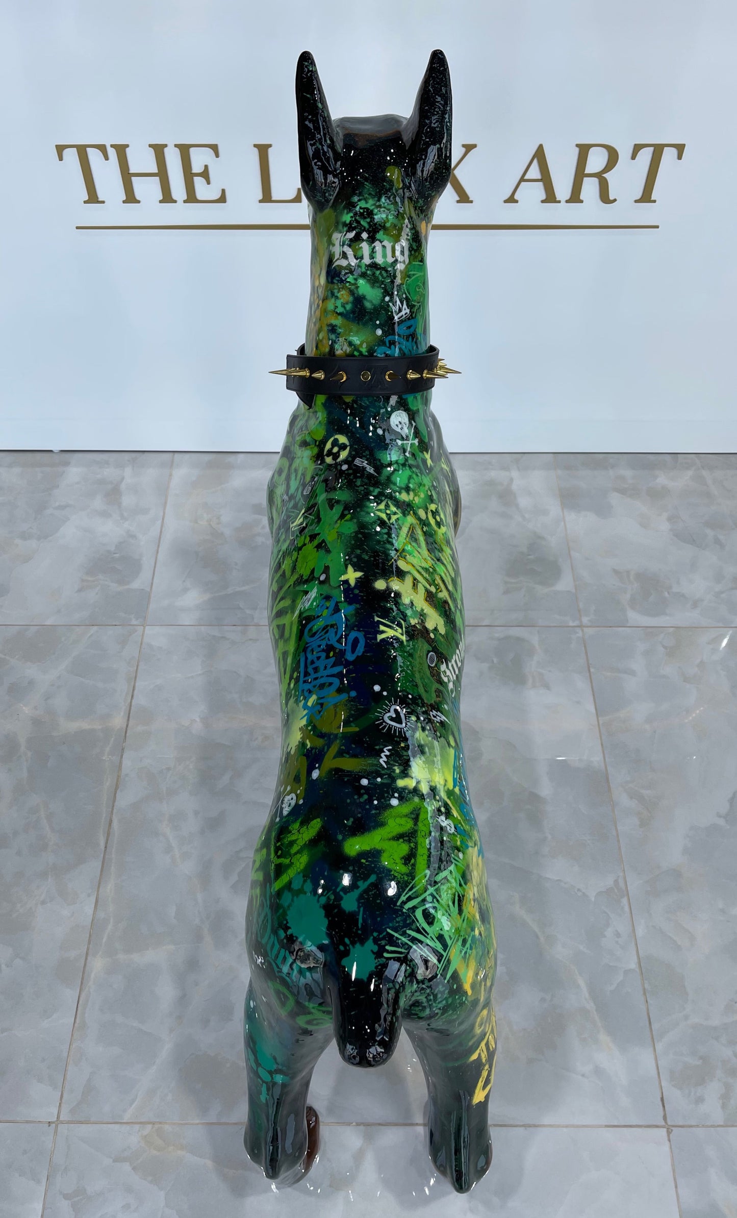 luxury dog sculpture buy online