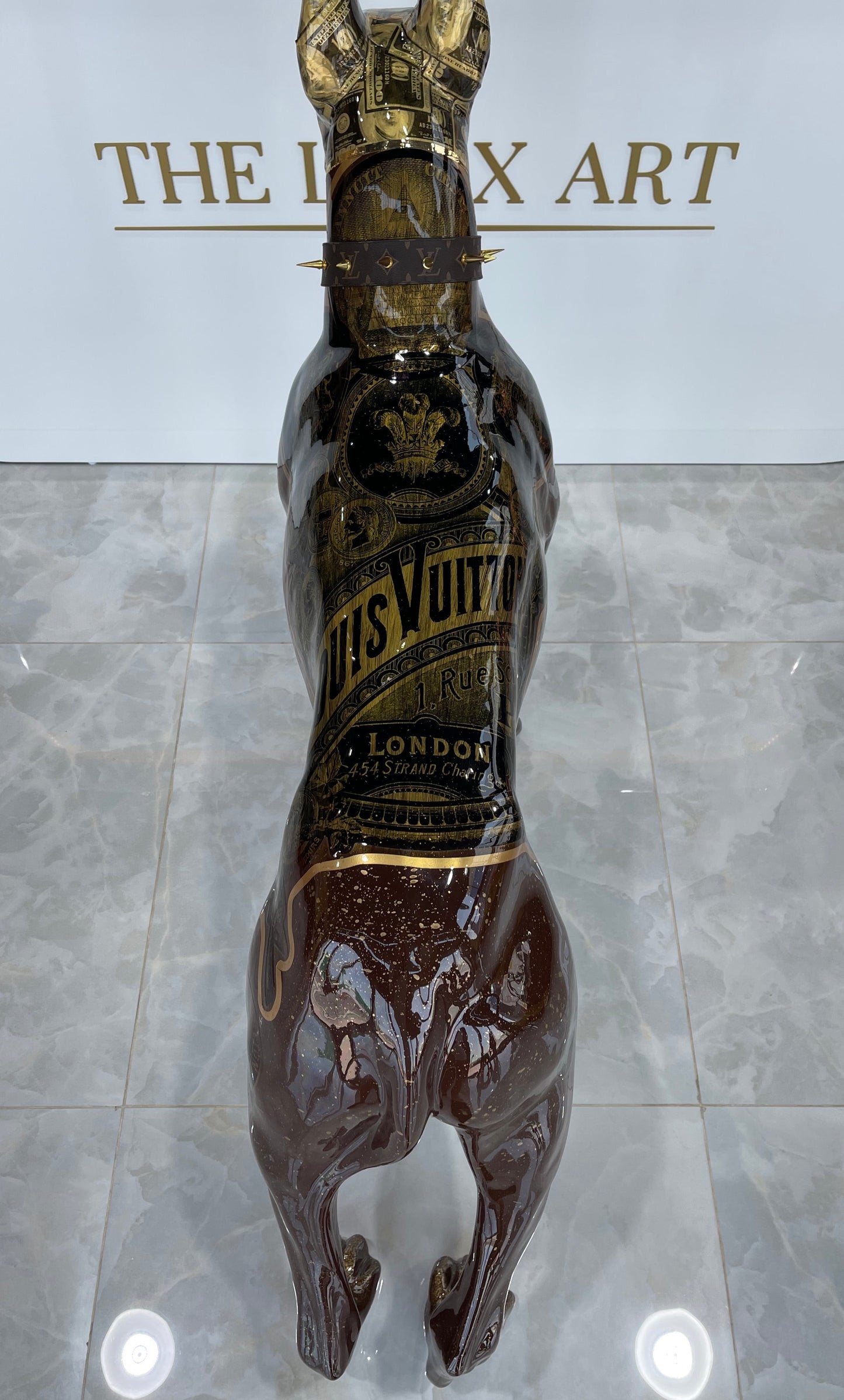 luxury dog art online