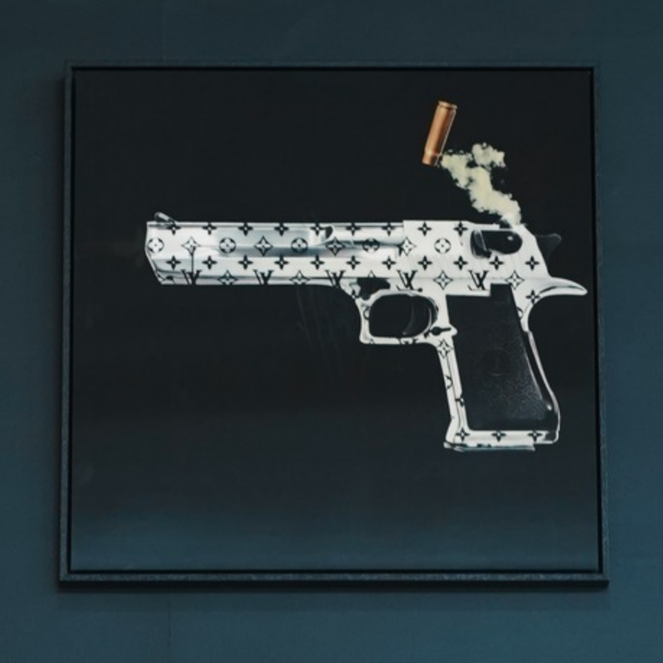 Louis Vuitton Gun Painting by Street Art - Fine Art America