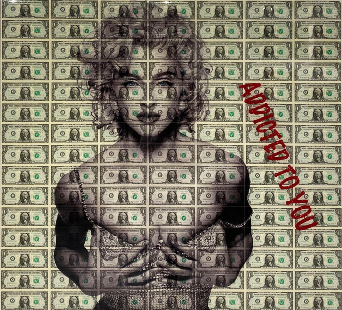 Madonna painting art van apple