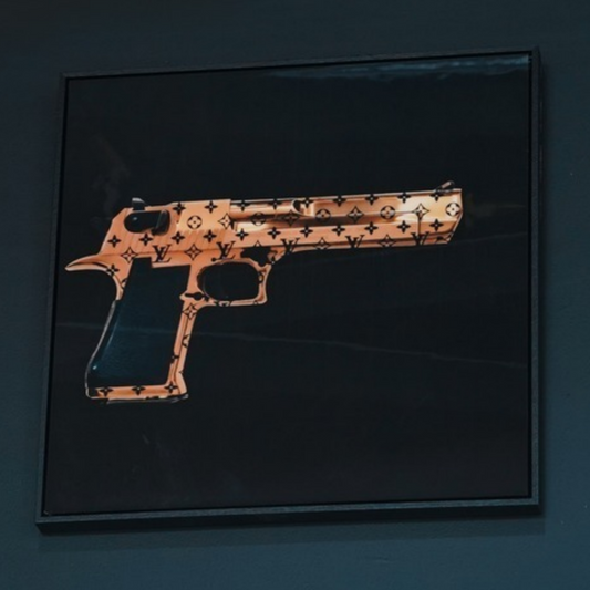 rose gold louis vuitton gun