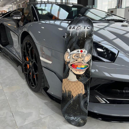 Bored ape yacht skateboard