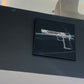 silver louis vuitton gun