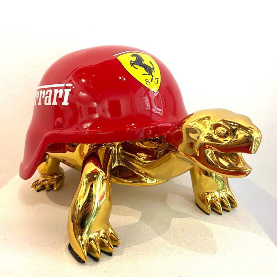 Red Ferrari - Peace Turtle