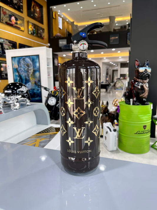 Louis Vuitton fire extinguisher luxury art 