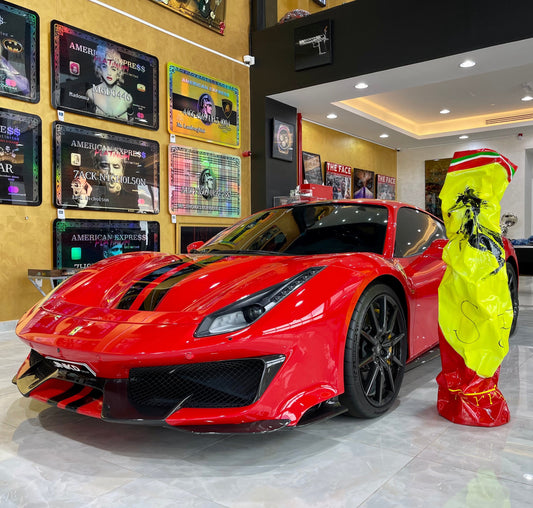 luxury Ferrari art buy online