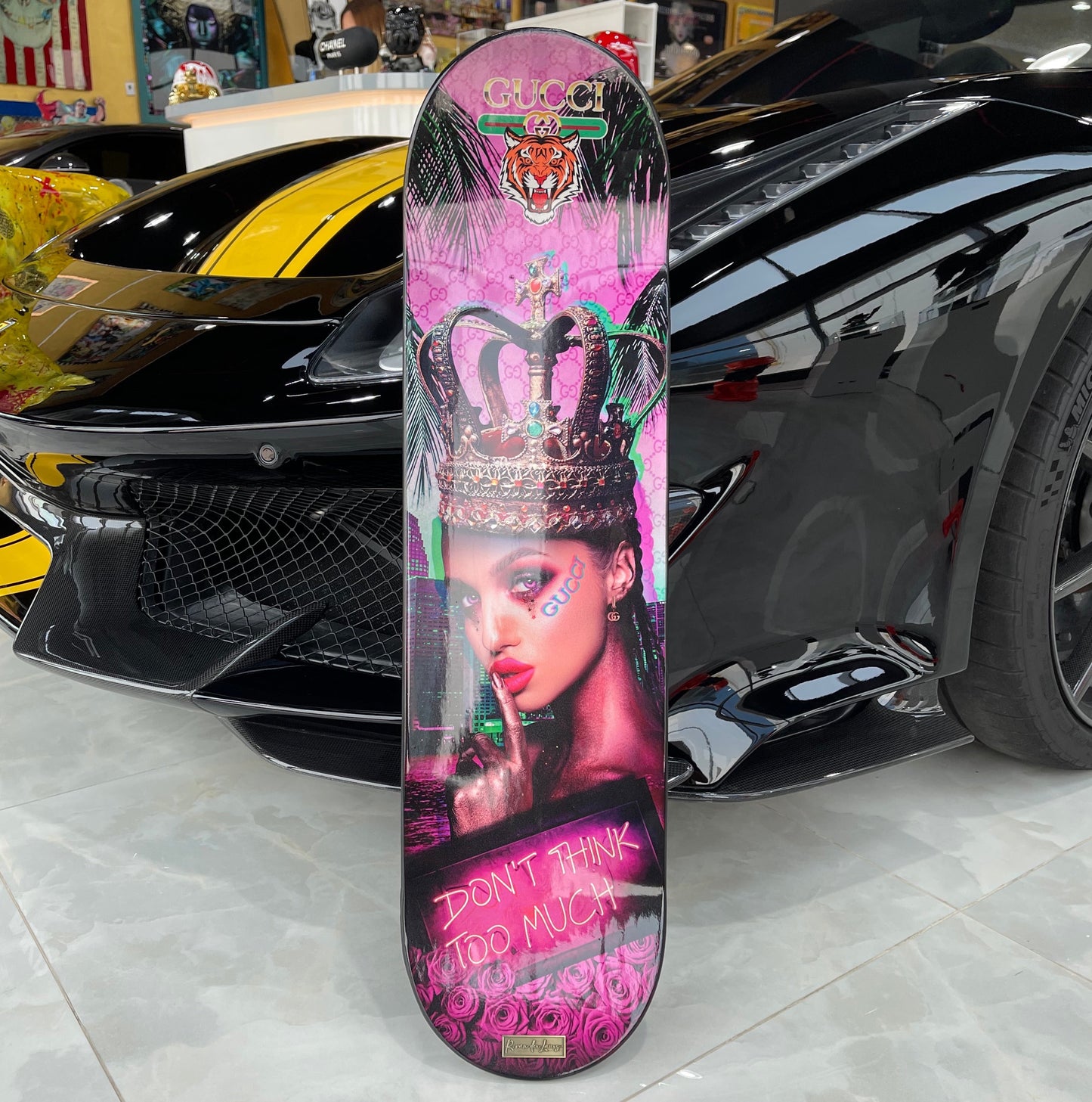 luxury skateboard art buy online 