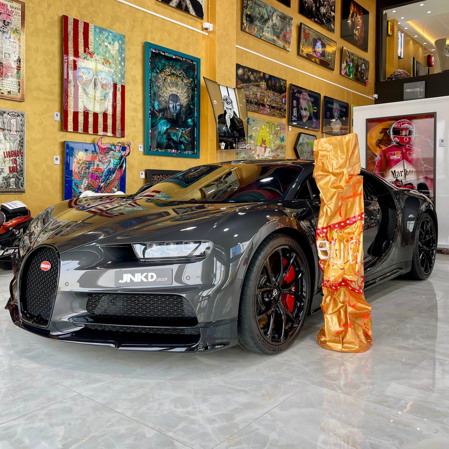 luxury Bugatti art buy online