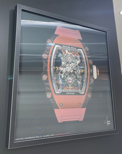 Richard Mille wall art