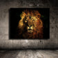Lion painting wall art