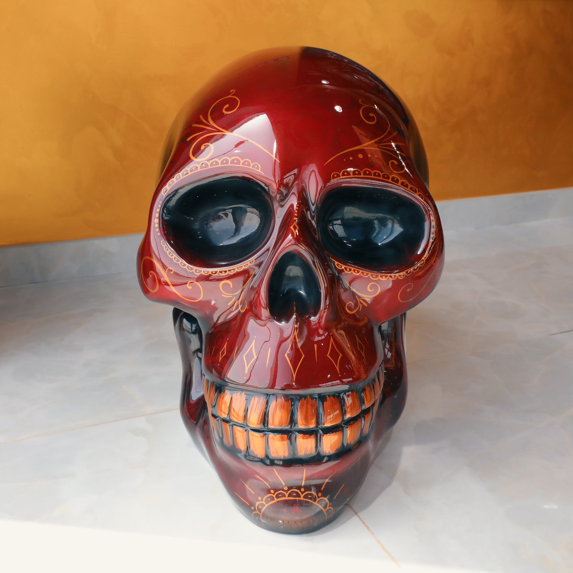 Skull sculpture art