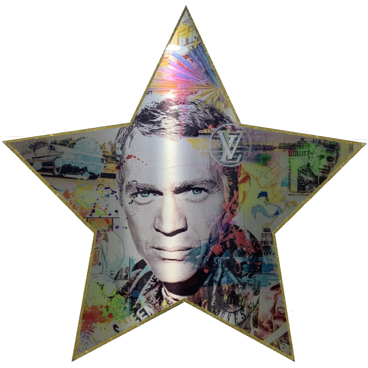 Steve MCQueen star art