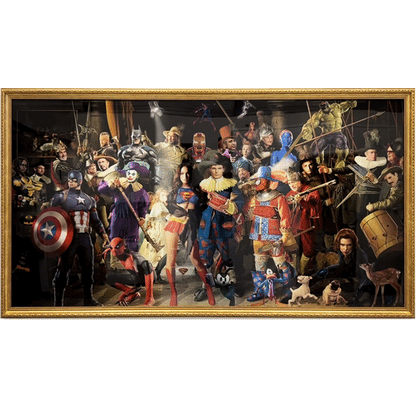 Van apple heroes painting art