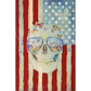 American skull wall art buy