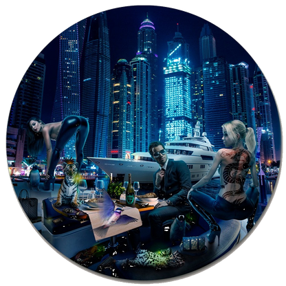 Dubai wall art photo