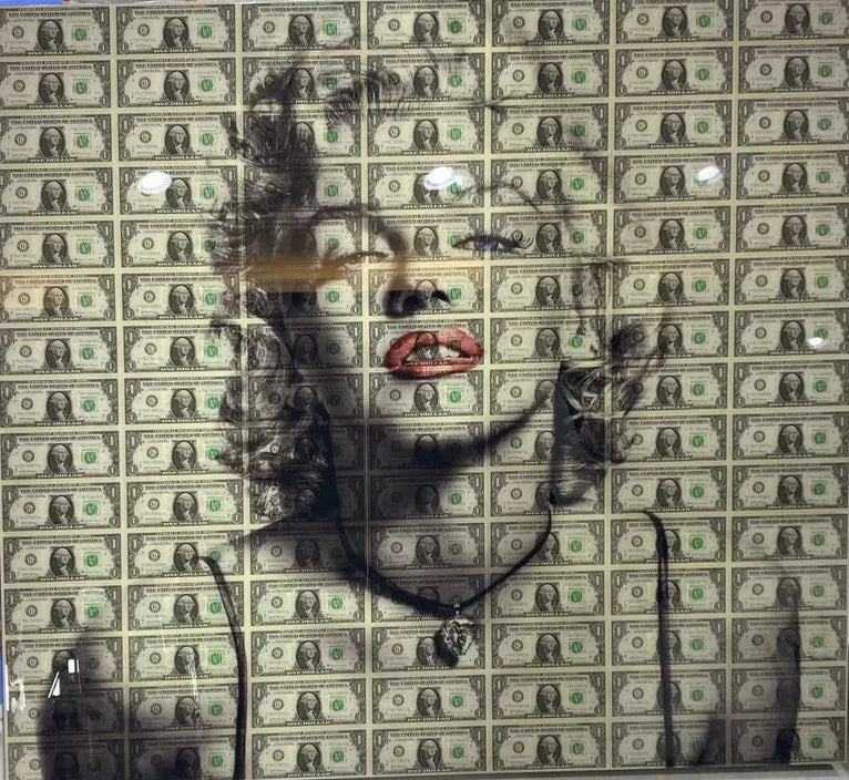 Madonna dollar wall art painting