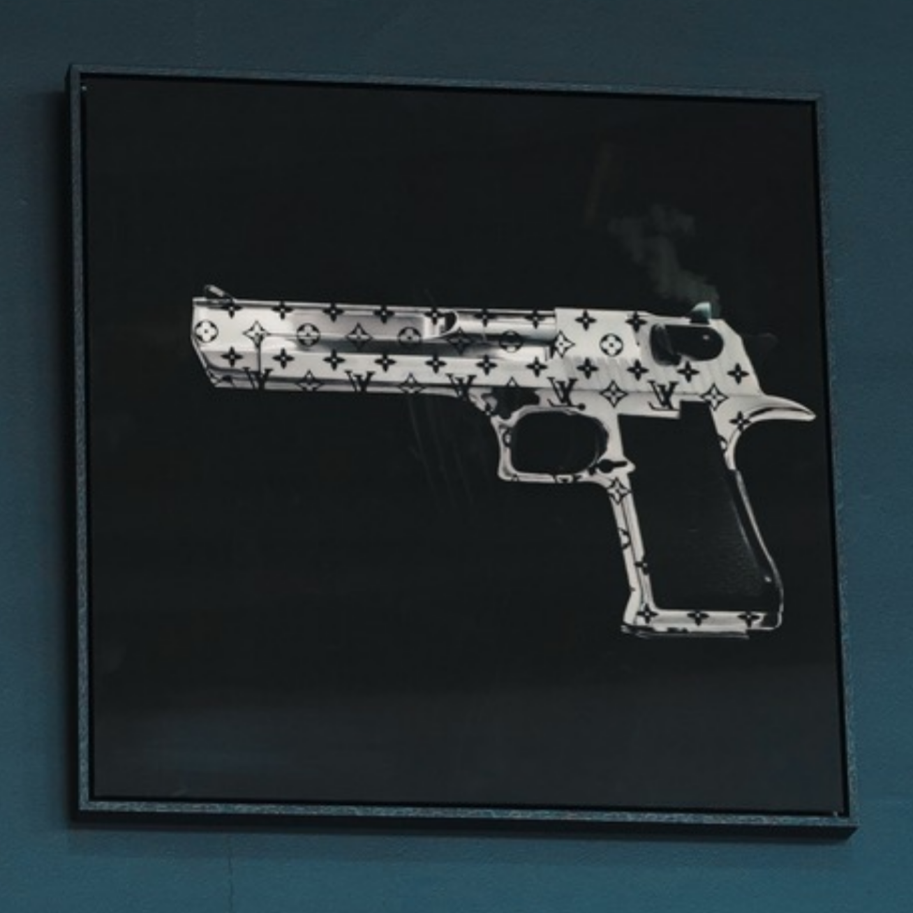 Silver LV gun