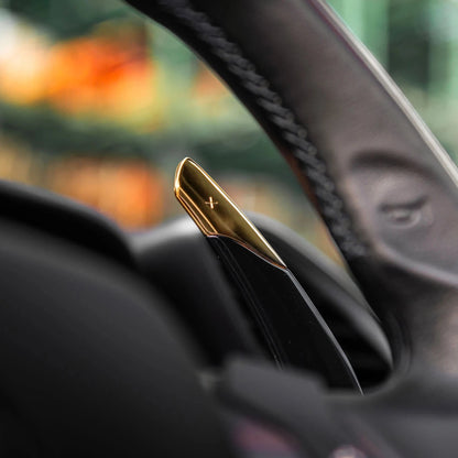 Ferrari gold paddle & manettino